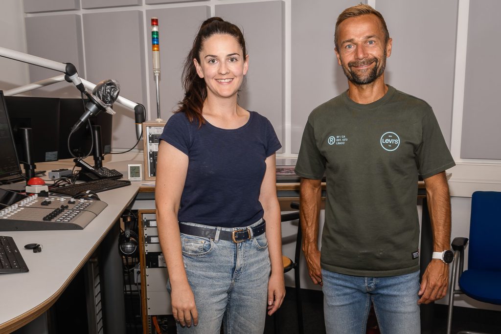 Eintracht InTeam 295 - Henrike Hoy mit Cheftrainer Michael Schiele