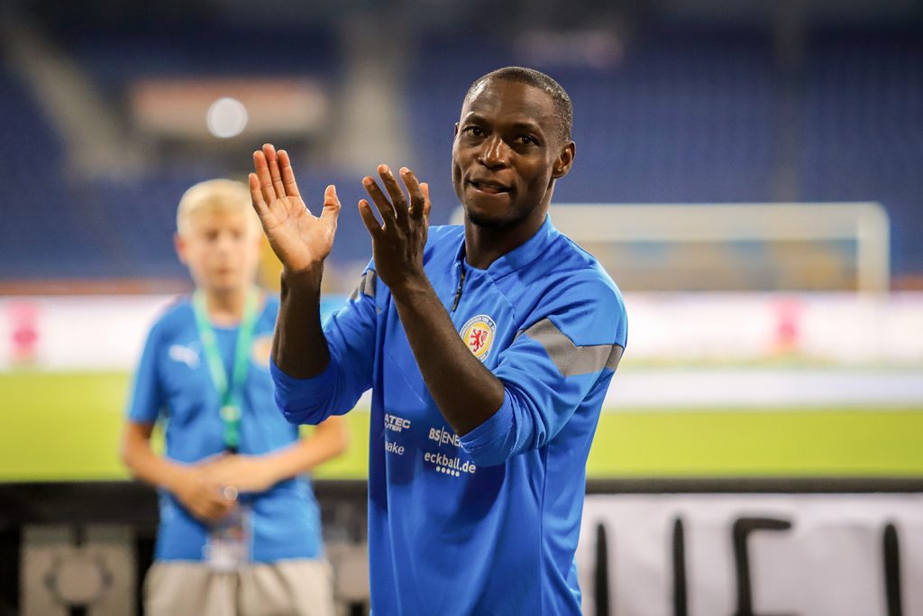 Anthony Ujah von Eintracht Braunschweig. Foto: Eintracht Braunschweig